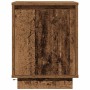 Mesilla de noche con luces LED madera vieja 38x34x50 cm de , Mesitas de noche - Ref: Foro24-861279, Precio: 45,24 €, Descuent...