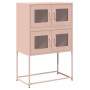 Aparador de acero rosa 68x39x107 cm by , Sideboards - Ref: Foro24-853345, Price: 101,89 €, Discount: %