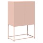Aparador de acero rosa 68x39x107 cm by , Sideboards - Ref: Foro24-853345, Price: 101,89 €, Discount: %