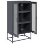 Aparador de acero gris antracita 68x39x123 cm de , Aparadores - Ref: Foro24-853358, Precio: 161,83 €, Descuento: %