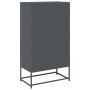 Aparador de acero gris antracita 68x39x123 cm de , Aparadores - Ref: Foro24-853358, Precio: 161,83 €, Descuento: %
