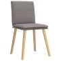 Sillas de comedor 6 unidades de tela gris taupe von , Essstühle - Ref: Foro24-3315631, Preis: 314,55 €, Rabatt: %
