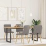 Sillas de comedor 4 unidades tela taupe de , Sillas de comedor - Ref: Foro24-3315303, Precio: 198,29 €, Descuento: %