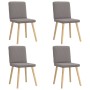 Sillas de comedor 4 unidades tela taupe de , Sillas de comedor - Ref: Foro24-3315303, Precio: 198,29 €, Descuento: %