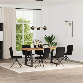 Sillas de comedor giratorias 6 unidades tela negras von , Essstühle - Ref: Foro24-3315604, Preis: 307,29 €, Rabatt: %
