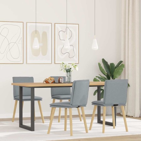Sillas de comedor 4 unidades tela gris claro von , Essstühle - Ref: Foro24-3315355, Preis: 211,56 €, Rabatt: %