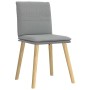 Sillas de comedor 4 unidades tela gris claro von , Essstühle - Ref: Foro24-3315355, Preis: 211,56 €, Rabatt: %