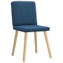 Sillas de comedor 6 unidades tela azul by , dining chairs - Ref: Foro24-3315575, Price: 295,83 €, Discount: %