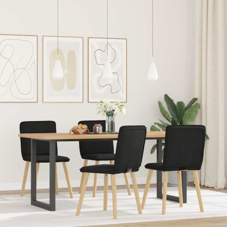 Sillas de comedor 4 unidades tela negras von , Essstühle - Ref: Foro24-3315322, Preis: 200,59 €, Rabatt: %