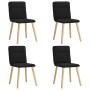 Sillas de comedor 4 unidades tela negras von , Essstühle - Ref: Foro24-3315322, Preis: 200,59 €, Rabatt: %