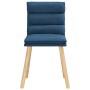 Sillas de comedor 6 unidades tela azul von , Essstühle - Ref: Foro24-3315671, Preis: 325,97 €, Rabatt: %