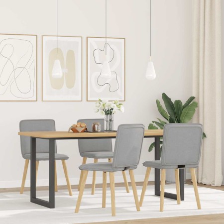 Sillas de comedor 4 uds tela gris nube von , Essstühle - Ref: Foro24-3315329, Preis: 200,59 €, Rabatt: %