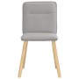 Sillas de comedor 4 uds tela gris nube von , Essstühle - Ref: Foro24-3315329, Preis: 200,59 €, Rabatt: %