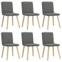Sillas de comedor 6 unidades tela gris oscuro von , Essstühle - Ref: Foro24-3315568, Preis: 292,28 €, Rabatt: %