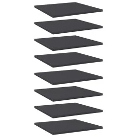 Shelf shelf 8 pcs gray plywood 40x40x1.5 cm by vidaXL, Shelves - Ref: Foro24-805175, Price: 39,68 €, Discount: %