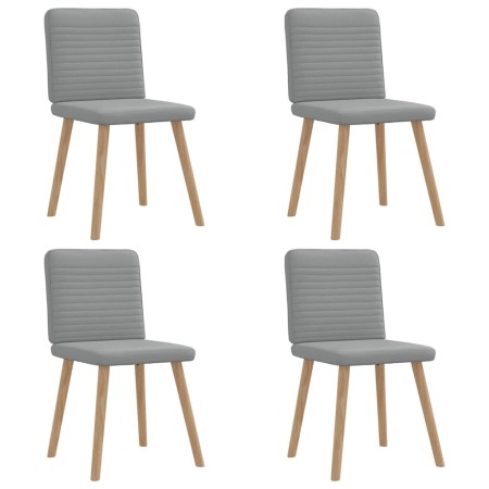 Sillas de comedor 4 unidades tela gris claro von , Essstühle - Ref: Foro24-3315244, Preis: 198,44 €, Rabatt: %