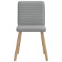 Sillas de comedor 4 unidades tela gris claro von , Essstühle - Ref: Foro24-3315244, Preis: 198,44 €, Rabatt: %