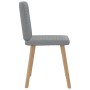 Sillas de comedor 4 unidades tela gris claro von , Essstühle - Ref: Foro24-3315244, Preis: 198,44 €, Rabatt: %