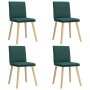 Sillas de comedor 4 unidades tela verde oscuro von , Essstühle - Ref: Foro24-3315360, Preis: 210,65 €, Rabatt: %