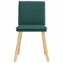 Sillas de comedor 4 unidades tela verde oscuro von , Essstühle - Ref: Foro24-3315360, Preis: 210,65 €, Rabatt: %