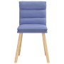 Sillas de comedor 6 uds tela azul jeans von , Essstühle - Ref: Foro24-3315673, Preis: 317,95 €, Rabatt: %