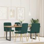 Sillas de comedor 4 unidades tela verde oscuro von , Essstühle - Ref: Foro24-3315196, Preis: 204,16 €, Rabatt: %