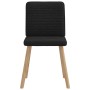 Sillas de comedor 4 unidades tela negras von , Essstühle - Ref: Foro24-3315246, Preis: 198,44 €, Rabatt: %