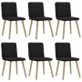 Sillas de comedor giratorias 6 unidades tela negras von , Essstühle - Ref: Foro24-3315516, Preis: 296,49 €, Rabatt: %