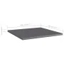 Shelf shelving unit 8 pcs plywood glossy gray 40x40x1.5 cm by vidaXL, Shelves - Ref: Foro24-805185, Price: 42,08 €, Discount: %