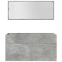 Set muebles de baño 5 piezas madera ingeniería gris hormigón von , Badezimmermöbel - Ref: Foro24-3324897, Preis: 412,78 €, Ra...