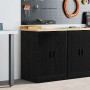 Armario de almacenamiento para garaje negro 60x51x85 cm de , Armarios industriales - Ref: Foro24-860572, Precio: 117,52 €, De...