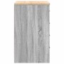 Armario de garaje de madera maciza pino gris Sonoma 60x51x85 cm by , Armarios industriales - Ref: Foro24-860603, Price: 101,9...