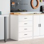 Armario de almacenamiento para garaje blanco 60x51x85 cm by , Armarios industriales - Ref: Foro24-860598, Price: 94,78 €, Dis...