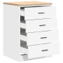 Armario de almacenamiento para garaje blanco 60x51x85 cm by , Armarios industriales - Ref: Foro24-860598, Price: 94,78 €, Dis...