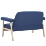 Sofá de 2 plazas de tela azul by , Sofas - Ref: Foro24-246649, Price: 250,12 €, Discount: %