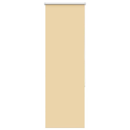Estor Enrollable Opaco Beige 40x130 cm Tela Ancho 35,7 cm by , Blinds and blinds - Ref: Foro24-4010700, Price: 14,63 €, Disco...