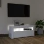 TV cabinet with bright white LED lights 90x35x40 cm by vidaXL, TV Furniture - Ref: Foro24-804325, Price: 61,77 €, Discount: %