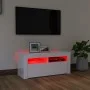 TV-Schrank mit strahlend weißen LED-Leuchten 90x35x40 cm von vidaXL, TV-Möbel - Ref: Foro24-804325, Preis: 62,12 €, Rabatt: %