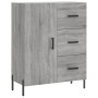 Aparador alto madera contrachapada gris sonoma 69,5x34x180 cm by , Sideboards - Ref: Foro24-3189459, Price: 167,89 €, Discoun...