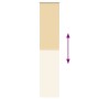 Estor Enrollable Opaco Beige 50x210 cm Tela Ancho 45,7 cm de , Persianas y estores - Ref: Foro24-4010780, Precio: 23,99 €, De...