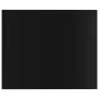 Shelf shelf 8 units glossy black plywood 60x50x1.5cm by vidaXL, Shelves - Ref: Foro24-805279, Price: 53,41 €, Discount: %