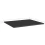Shelf shelf 8 units glossy black plywood 60x50x1.5cm by vidaXL, Shelves - Ref: Foro24-805279, Price: 53,41 €, Discount: %