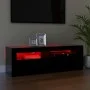 TV cabinet with LED lights black 120x35x40 cm by vidaXL, TV Furniture - Ref: Foro24-804311, Price: 77,71 €, Discount: %