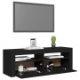 TV-Schrank mit LED-Leuchten schwarz 120x35x40 cm von vidaXL, TV-Möbel - Ref: Foro24-804311, Preis: 78,55 €, Rabatt: %