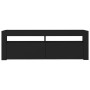TV-Schrank mit LED-Leuchten schwarz 120x35x40 cm von vidaXL, TV-Möbel - Ref: Foro24-804311, Preis: 78,55 €, Rabatt: %