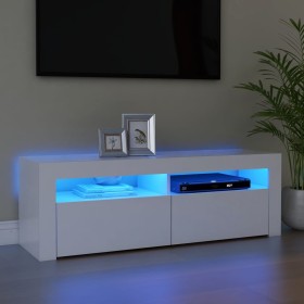 TV-Möbel mit LED-Lichtern in Weiß, 120x35x40 cm. von vidaXL, TV-Möbel - Ref: Foro24-804310, Preis: 88,37 €, Rabatt: %
