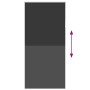 Estor Enrollable Opaco negro 110x210 cm Tela Ancho 105,7 cm by , Blinds and blinds - Ref: Foro24-4010922, Price: 36,54 €, Dis...