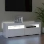 TV-Möbel mit LED-Lichtern in Weiß, 120x35x40 cm. von vidaXL, TV-Möbel - Ref: Foro24-804310, Preis: 86,94 €, Rabatt: %