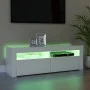 TV-Möbel mit LED-Lichtern in Weiß, 120x35x40 cm. von vidaXL, TV-Möbel - Ref: Foro24-804310, Preis: 86,94 €, Rabatt: %