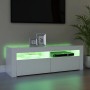 TV-Möbel mit LED-Lichtern in Weiß, 120x35x40 cm. von vidaXL, TV-Möbel - Ref: Foro24-804310, Preis: 88,37 €, Rabatt: %